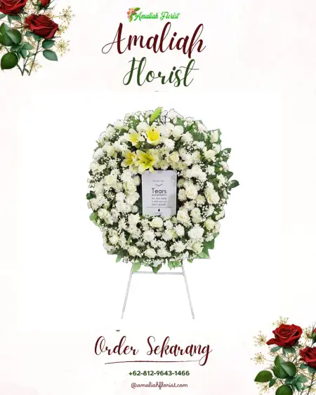 Krans Bunga Duka Linggang Bigung