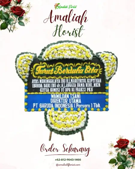 Papan Bunga Duka Linggang Bigung